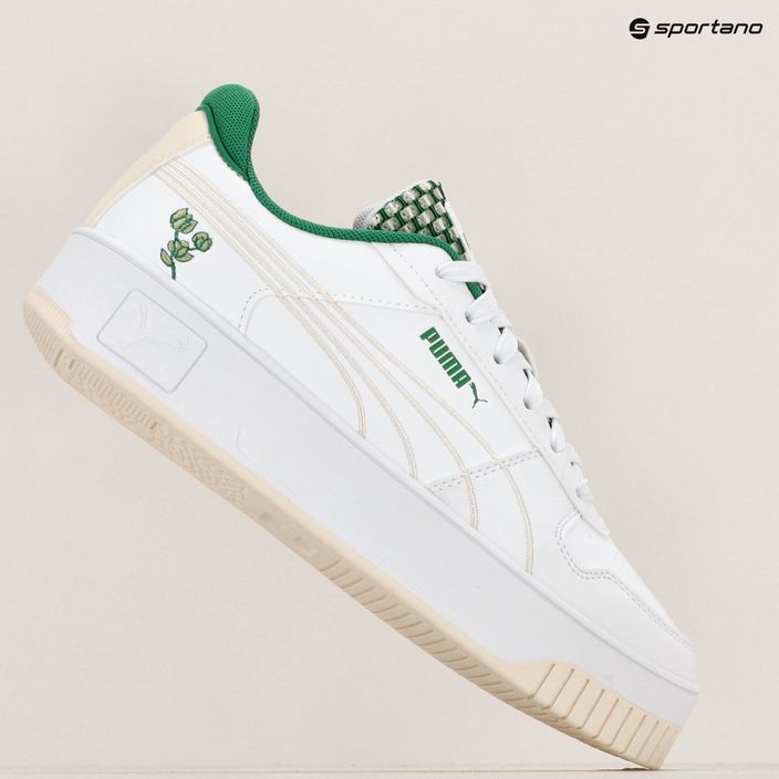 PUMA Carina Street Blossom női cipő puma fehér/cukrozott mandula/archív zöld 10