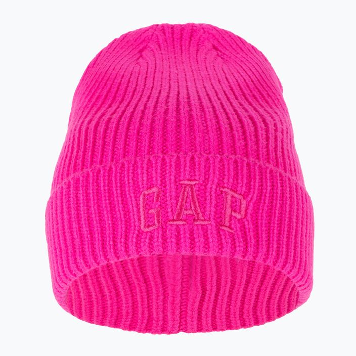 Női sapka GAP V-Logo Beanie standout pink 2