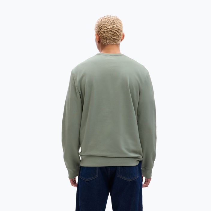 Férfi pulóver GAP Logo Crewneck sage 2