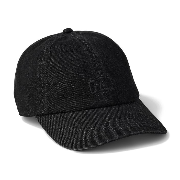 Férfi baseball sapka GAP Logo BBH black denim 2