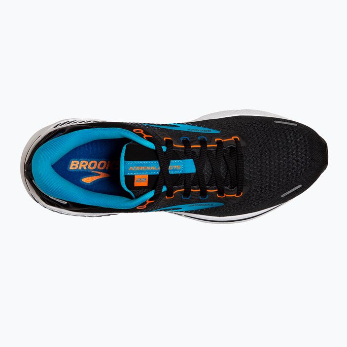 Férfi futócipő BROOKS Adrenaline GTS 22 fekete-kék 1103661D034 14