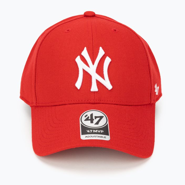 47 Brand MLB New York Yankees MVP SNAPBACK piros baseball sapka 4