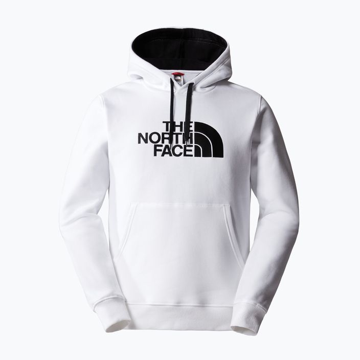 Férfi The North Face Drew Peak pulóver kapucnis pulóver fehér/fekete 4