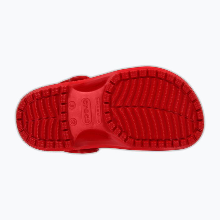Gyermek flip-flopok Crocs Classic Kids Clog piros 206991 4