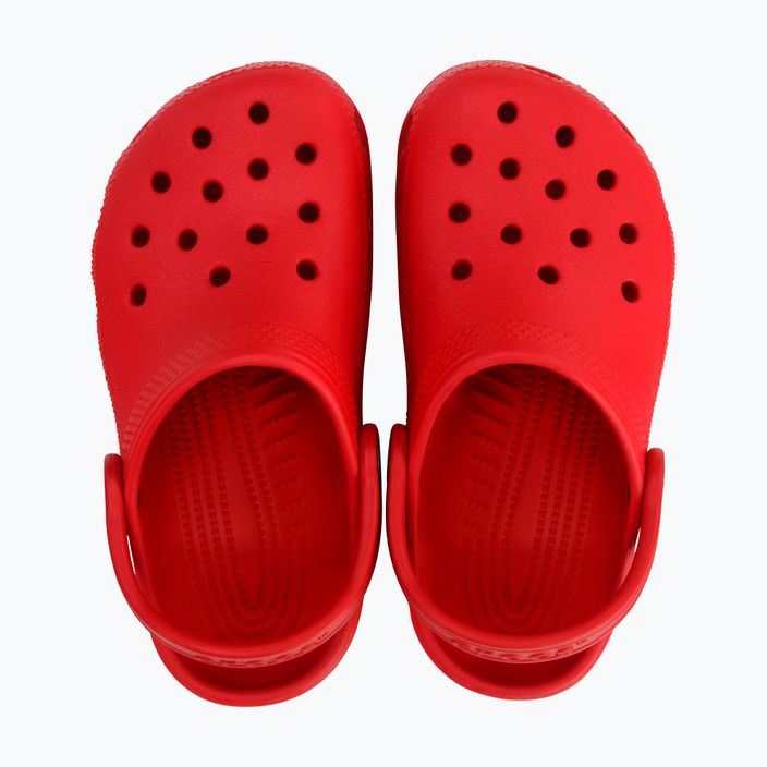 Gyermek flip-flopok Crocs Classic Kids Clog piros 206991 5