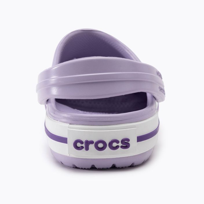 Crocs Crocband Clog lavender/neon gyerek papucs 7