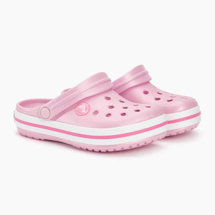 Gyermek papucs Crocs Crocband Clog ballerina pink 5