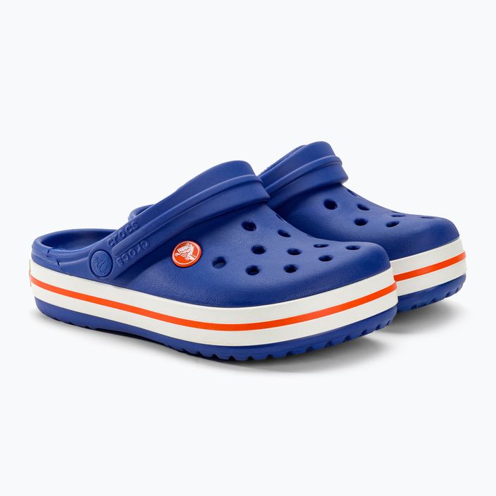 Gyermek Crocs Crocband Clog cerulean kék flip-flopok 6