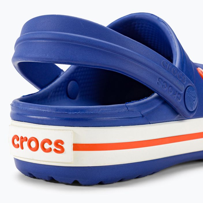 Gyermek Crocs Crocband Clog cerulean kék flip-flopok 10