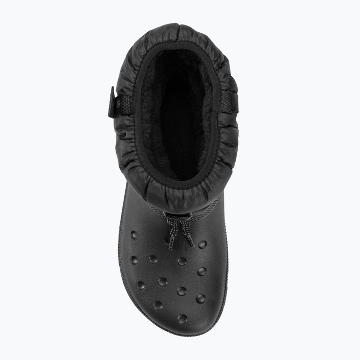 Crocs Classic Neo Puff Luxe női hócsizma fekete 5