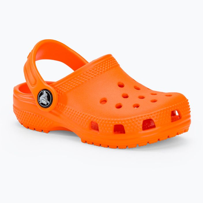 Gyermek papucs Crocs Classic Clog T orange zing 2