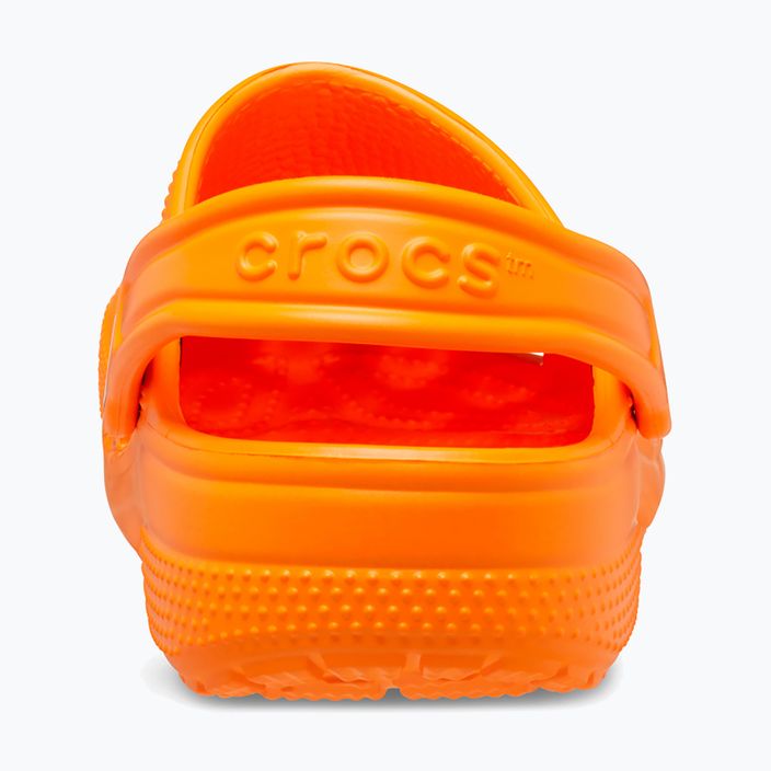 Gyermek papucs Crocs Classic Clog T orange zing 13