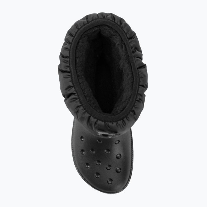 Crocs Classic Neo Puff junior hócsizma fekete 5