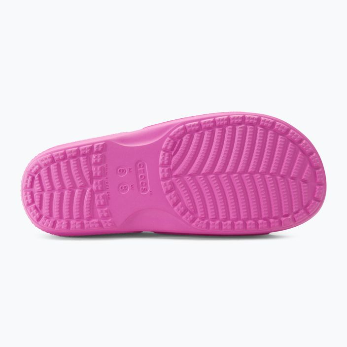 Crocs Classic Crocs Slide szandál flip flop taffy rózsaszínű 5