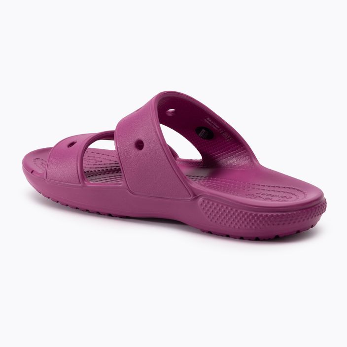 Női Crocs Classic Sandal fuschia fun flip-flopok 3