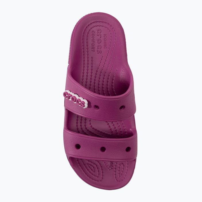 Női Crocs Classic Sandal fuschia fun flip-flopok 5