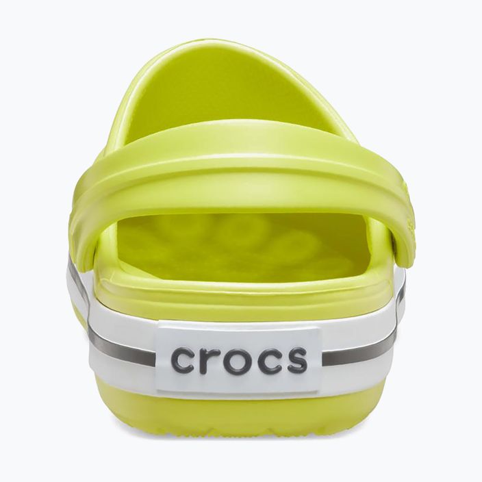 Gyermek papucs Crocs Crocband Clog citrus/grey 13