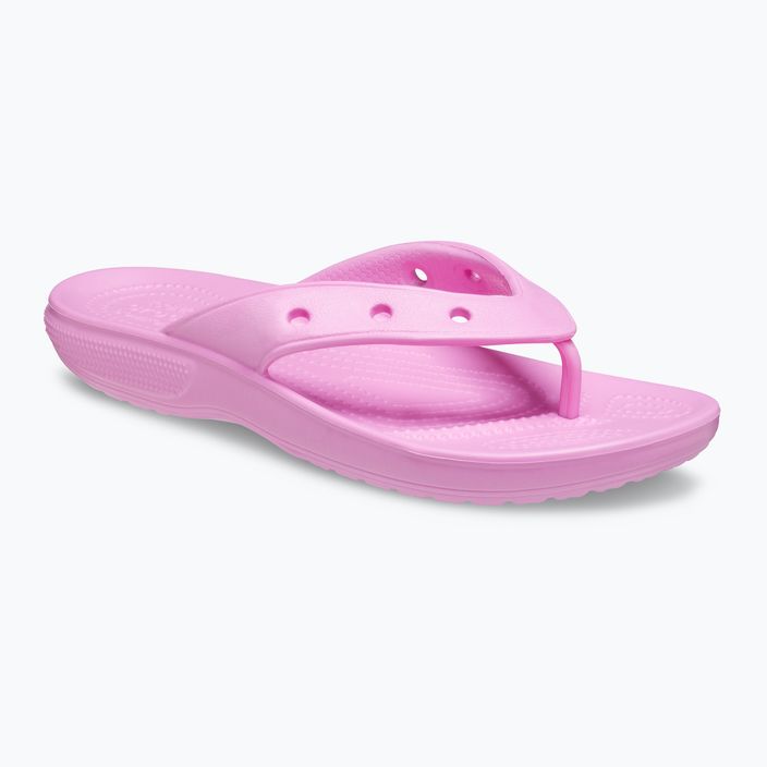 Crocs Classic Crocs Flip Pink 207713-6SW Flip Flopok 9