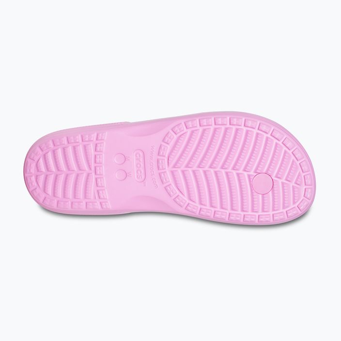 Crocs Classic Crocs Flip Pink 207713-6SW Flip Flopok 12