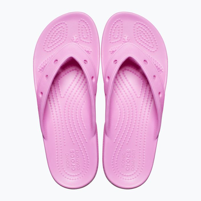 Crocs Classic Crocs Flip Pink 207713-6SW Flip Flopok 13