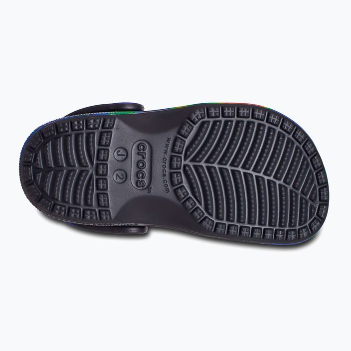 Gyermek papucs Crocs Classic Solarized Clog black/navy 12