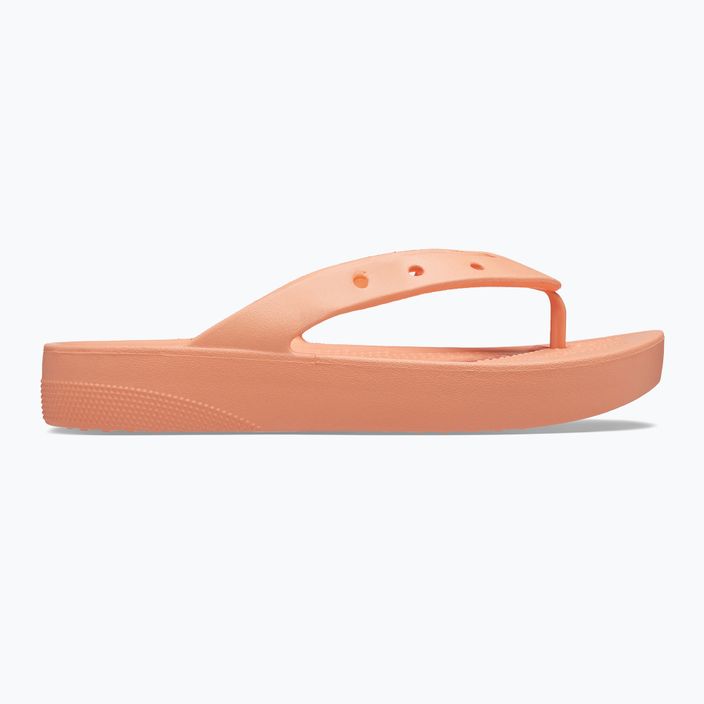 Női flip flop Crocs Classic Platform papaya 9