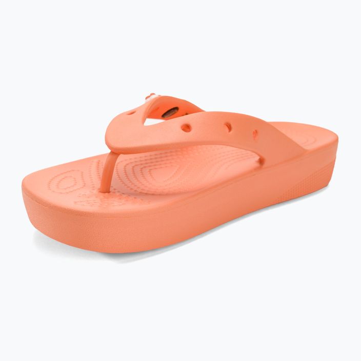Női flip flop Crocs Classic Platform papaya 7