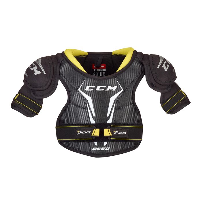 gyermek hoki vállvédők CCM Tacks 9550 JR black/green 2