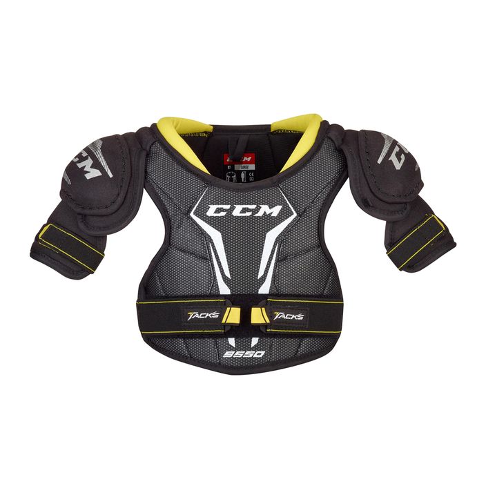 gyermek hoki vállvédők CCM Tacks 9550 YTH black/green 2