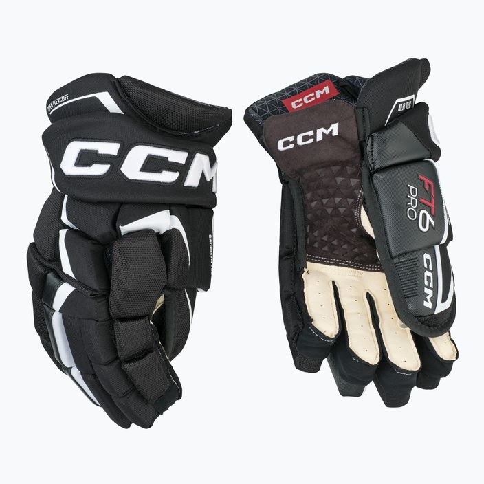 hokikesztyű CCM JetSpeed FT6 Pro SR black/white 2