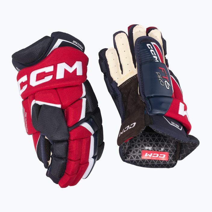 hokikesztyű CCM JetSpeed FT6 Pro SR navy/red/white