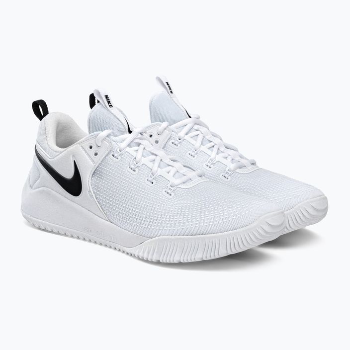 Férfi röplabdacipő Nike Air Zoom Hyperace 2 fehér és fekete AR5281-101 4