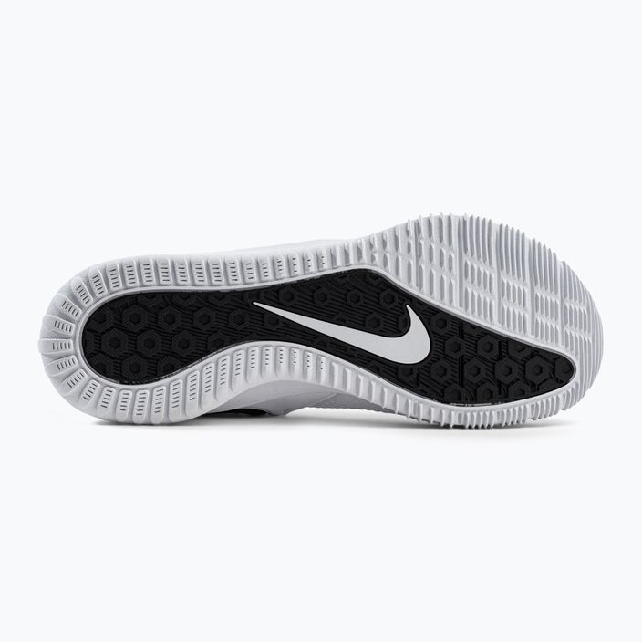 Férfi röplabdacipő Nike Air Zoom Hyperace 2 fehér és fekete AR5281-101 5