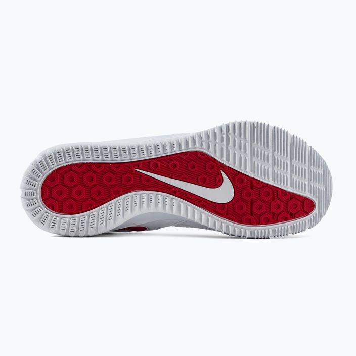 Férfi röplabdacipő Nike Air Zoom Hyperace 2 fehér és piros AR5281-106 5