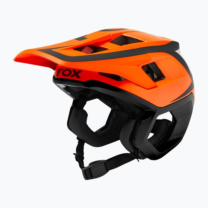 FOX kerékpáros sisak Dropframe Pro Dvide narancssárga-fekete 29396 9