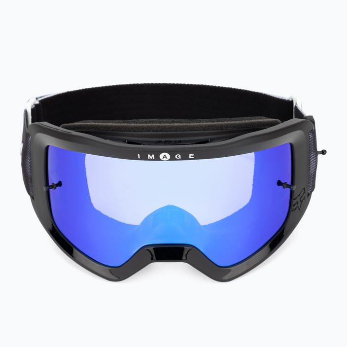Kerékpáros szemüveg + üveg Fox Racing Fő Kozmik fekete / kék / füst 30426_013_OS 2