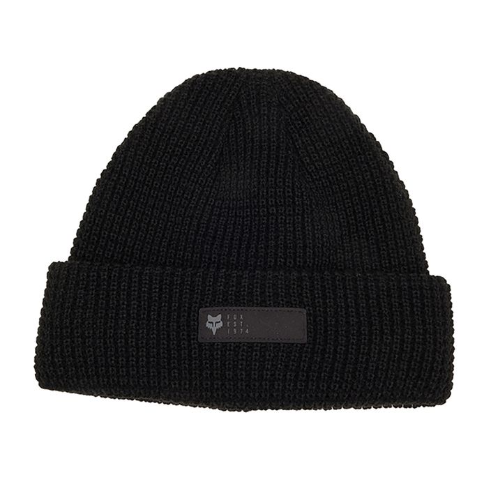 Férfi téli sapka Fox Racing Zenther Beanie fekete 2