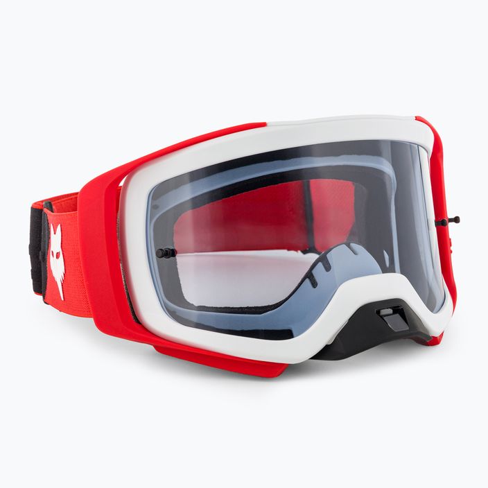 kerékpáros szemüveg Fox Racing Airspace Core fluorescent red/smoke 2