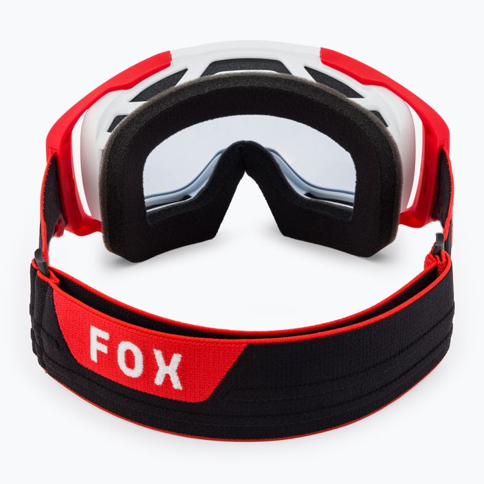 kerékpáros szemüveg Fox Racing Airspace Core fluorescent red/smoke 4