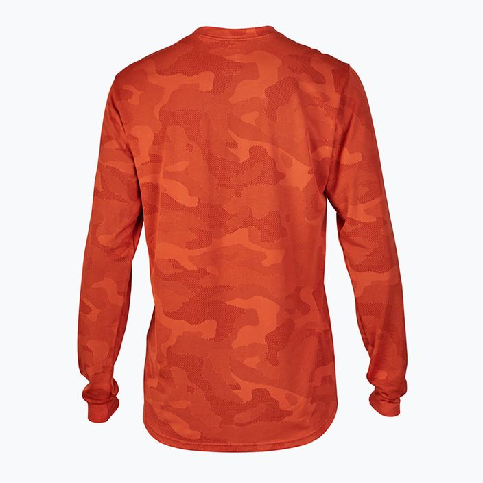 Férfi kerékpáros hosszú ujjú Fox Racing Ranger Tru Dri atomic orange 2