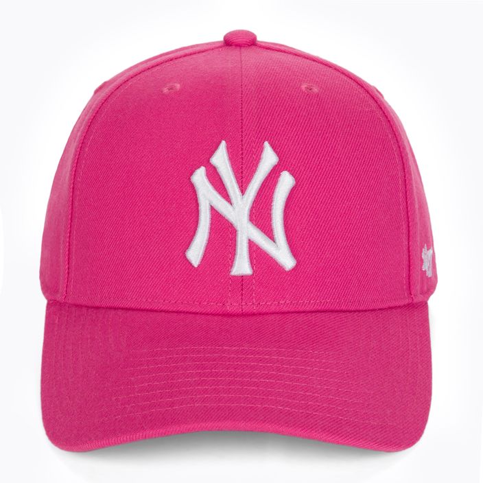 47 Brand MLB New York Yankees MVP SNAPBACK magenta baseball sapka 4