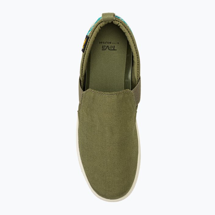 Női Teva Voya Slip On edzőcipő cayambe burnt olive 5