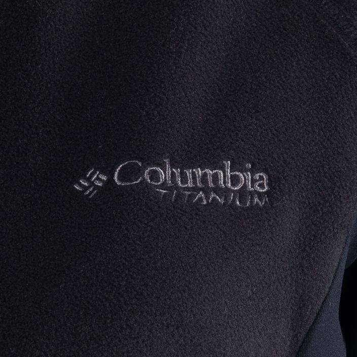Columbia női Titan Pass 2.0 II fleece pulóver fekete 1866451 5