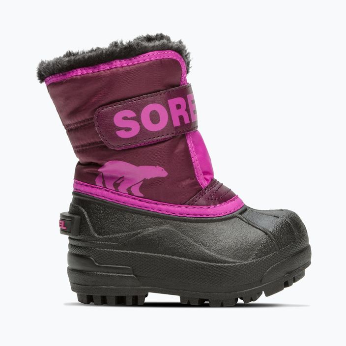Sorel Snow Commander gyermek hócsizma lila dália/groovy pink 8