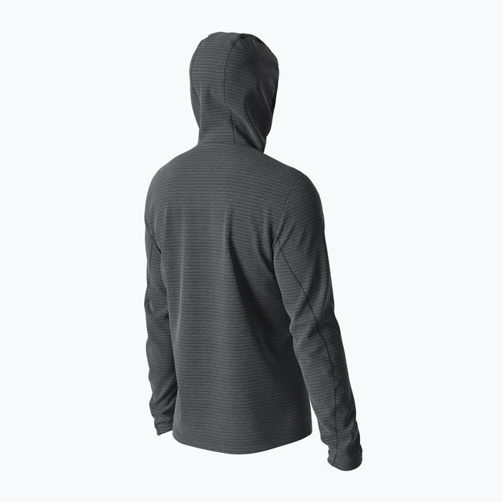Férfi Salomon Outline FZ Hoodie fleece pulóver fekete LC1368300 6