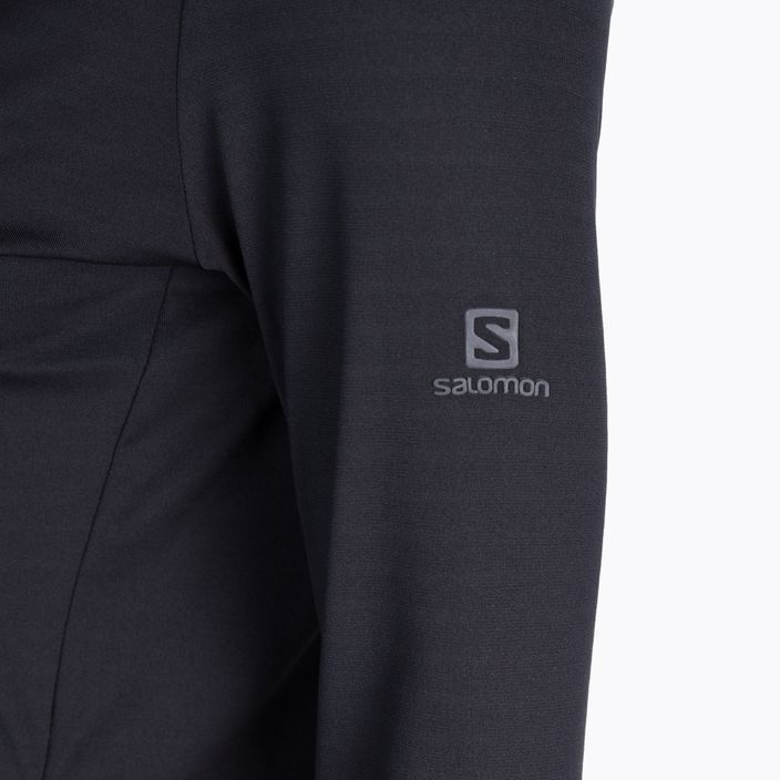 Női Salomon Outrack Full Zip Mid fleece pulóver fekete LC1358200 3
