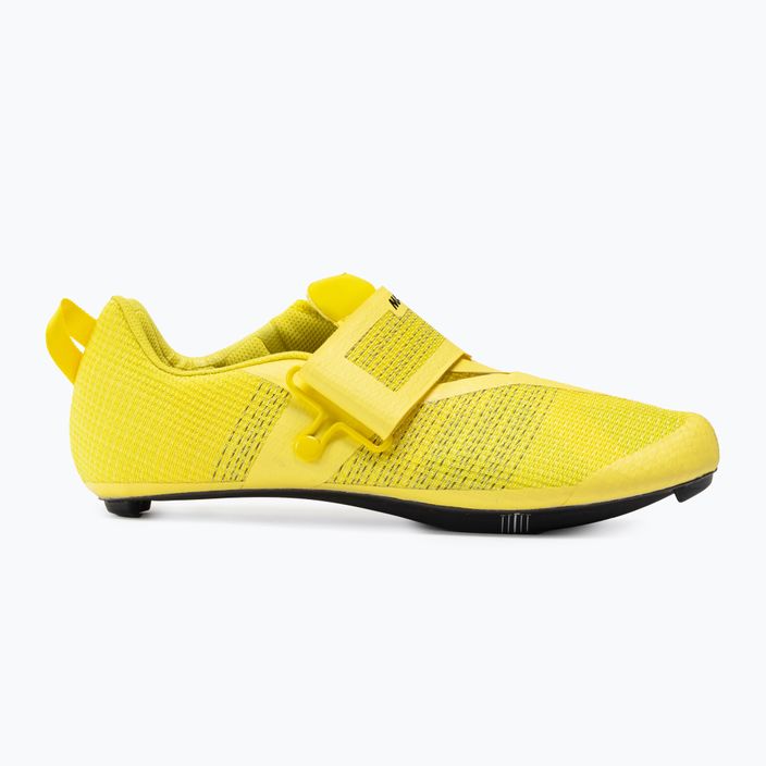 Férfi kerékpáros cipő Mavic Tretry Ultimate Tri sárga L41019300 2