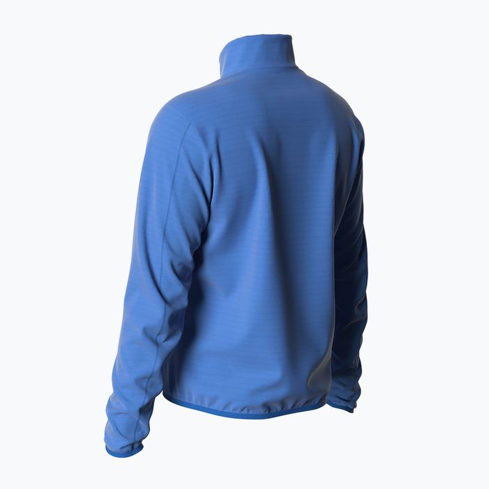 Férfi Salomon Outrack HZ Mid fleece melegítőfelső kék LC1711000 5