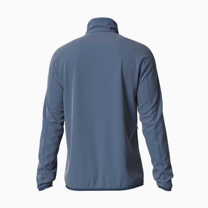 Férfi Salomon Outrack Full Zip Mid fleece pulóver kék LC1711400 3