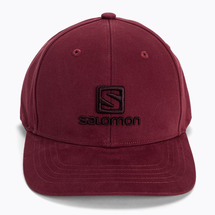 Salomon logós baseball sapka piros LC1682400 4
